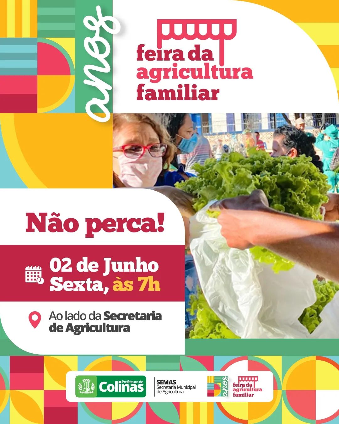 Amanhã é dia de feira! 