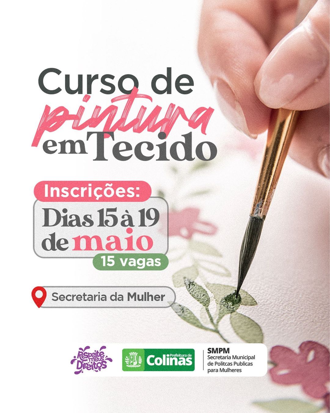 Curso de Pintura em Tecido