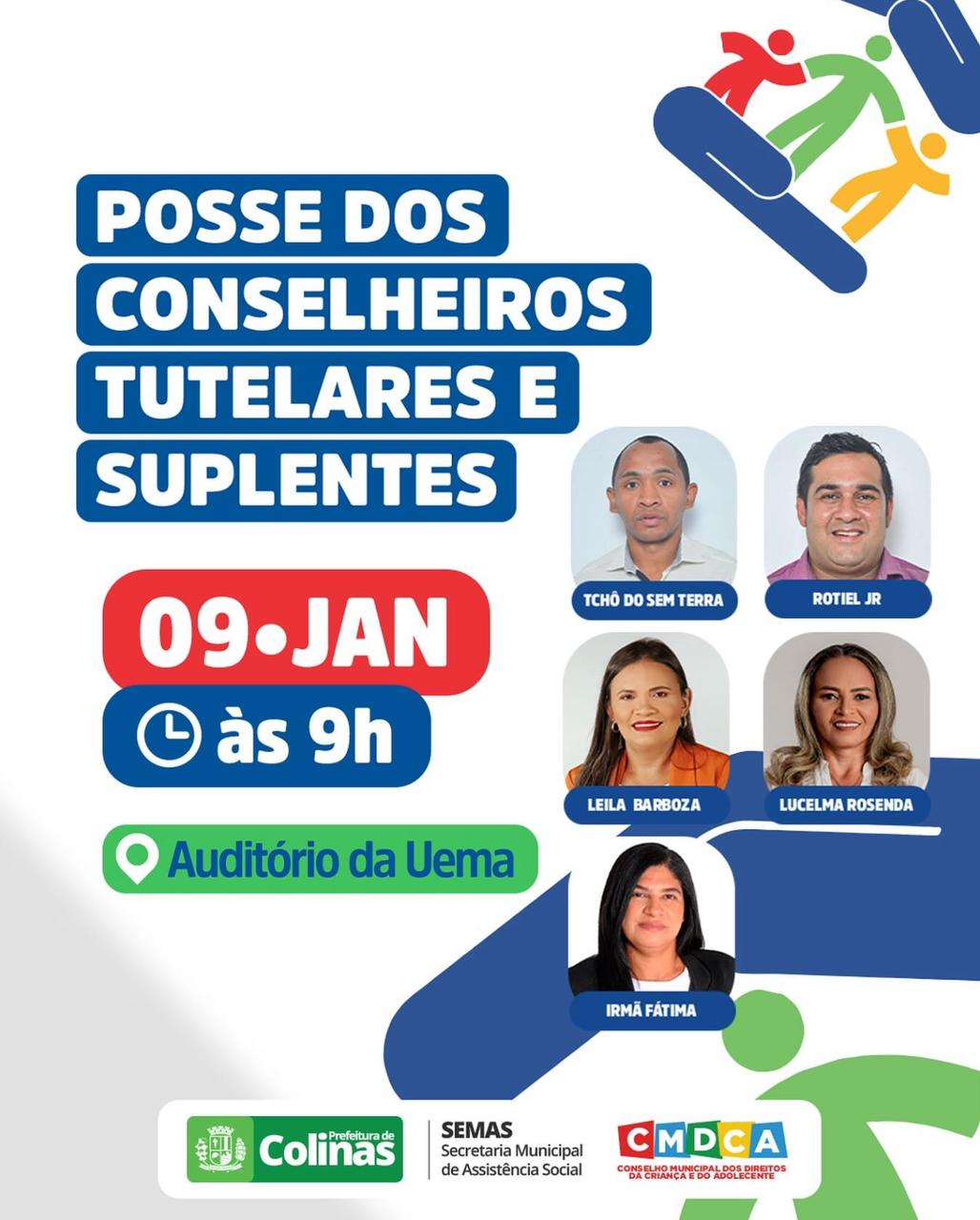 Novos conselheiros tutelares tomam posse nesta terça-feira (9)