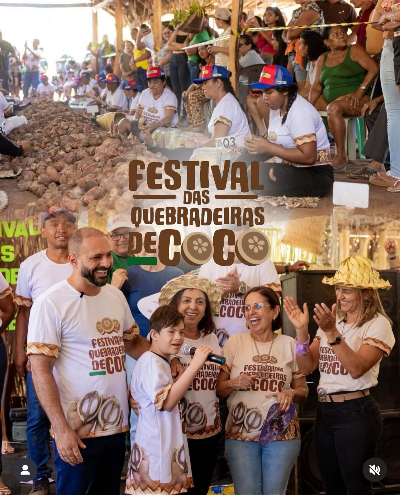 Festival das Quebradeiras de Côco reúne grande público e celebra a cultura do babaçu em Colinas